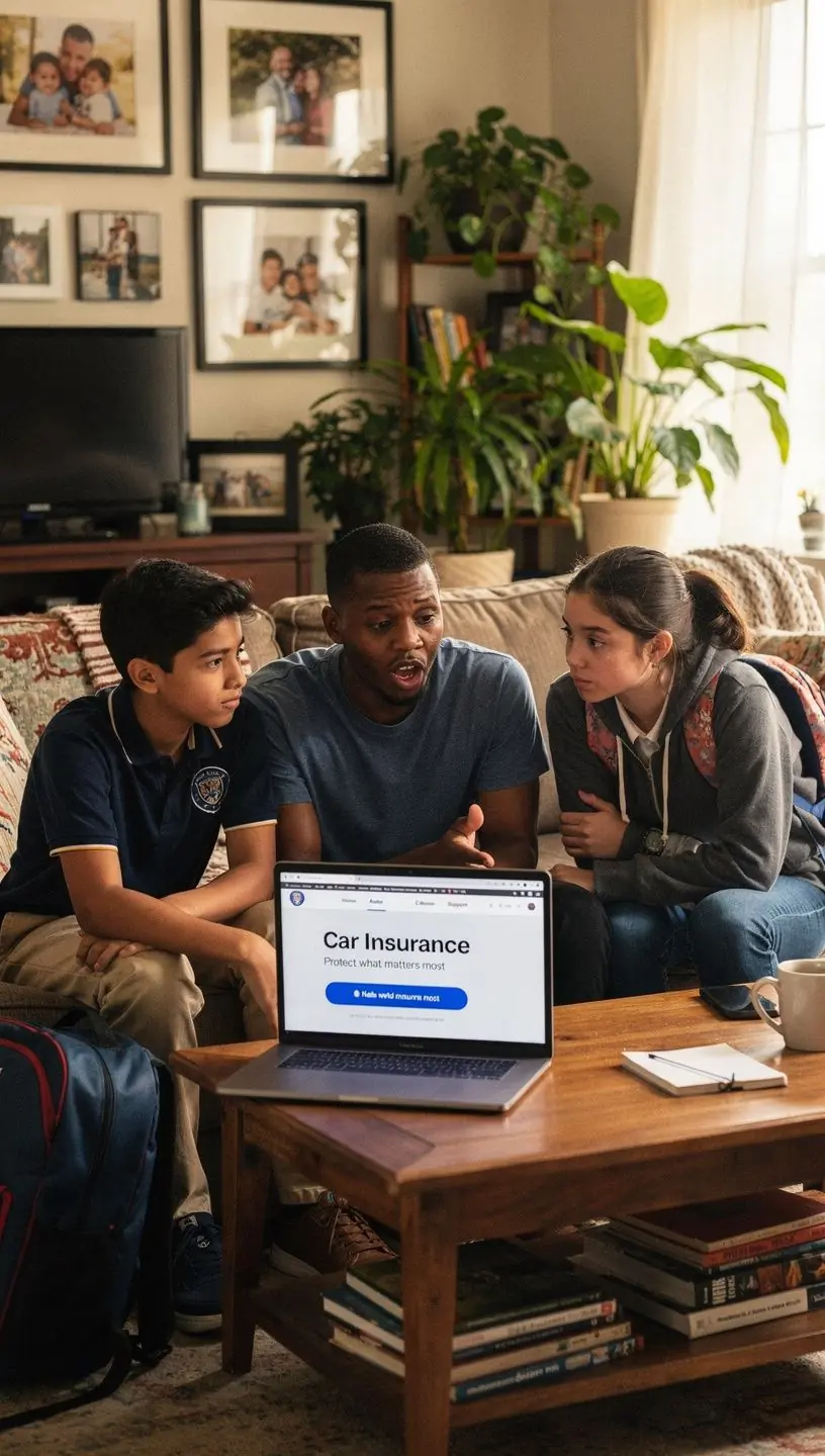 Водитель получает помощь на дороге от механика.