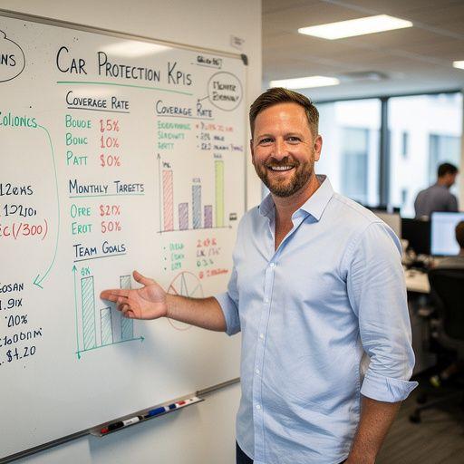 Водитель, уверенно управляющий автомобилем на трассе